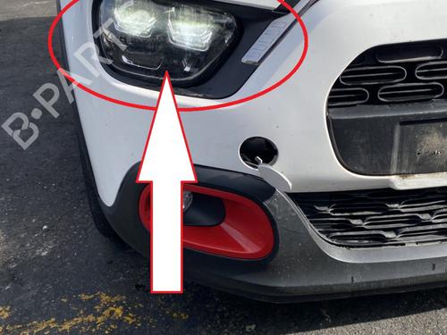 Used Right headlight Right headlight CITROËN C3 III (SX) 1.2 THP 110 (SXHNPS, SXHNZT, SXHNZ6) (110 hp) 33116863 33116863