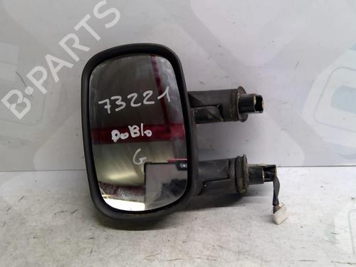 Used Left mirror FIAT DOBLO Box Body/MPV (223_) 1.9 JTD (105 hp) 25687699