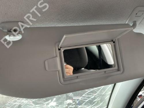 Used Right sun visor Right sun visor PEUGEOT 208 I (CA_, CC_) 1.4 HDi (68 hp) 25688167 25688167
