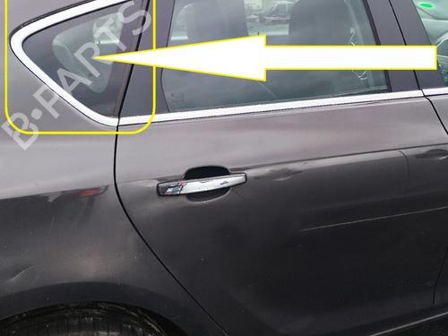 Used Rear right quarter glass Rear right quarter glass OPEL ASTRA J (P10) [2009-2016] 34639600 34639600
