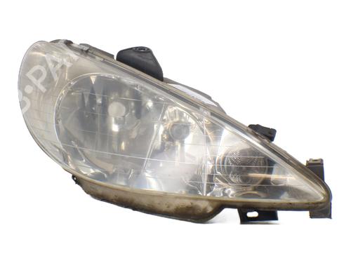 Used Right headlight PEUGEOT 206 Hatchback (2A/C) 1.4 HDi eco 70 (68 hp) 31625422