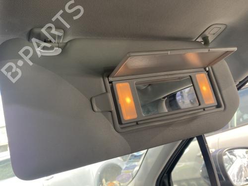 Used Right sun visor CITROËN C4 II (NC_) 1.6 VTi 120 (NC5FS0, NC5FS9) (120 hp) 27616272