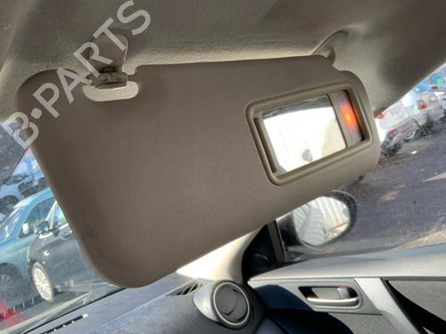 Used Right sun visor Right sun visor MAZDA 3 (BL) 1.6 MZ-CD (BL14) (109 hp) 40601409 40601409