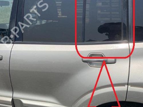 Used Rear left door window MITSUBISHI PAJERO SPORT II (KH_, KG_) 3.2 DI-D 4WD (165 hp) 27944556