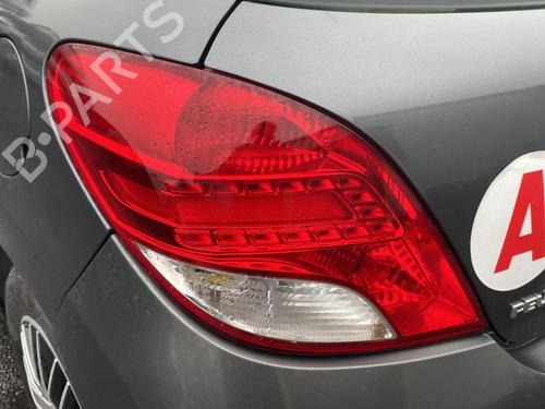 Used Left taillight PEUGEOT 207 (WA_, WC_) 1.4 HDi (68 hp) 31714873