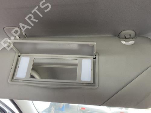 Venstre solskærm PEUGEOT 407 (6D_) 2.0 16V (6DRFJC, 6DRFJE, 6DRFJF) (140 hp) 32020448