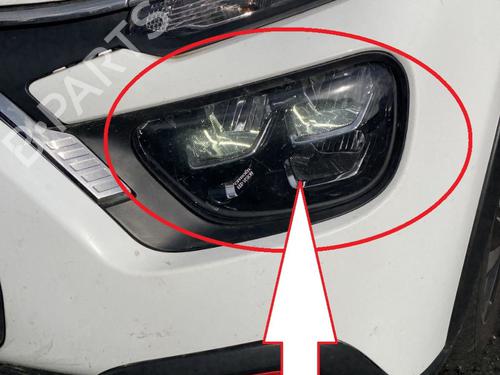 Venstre forlygte CITROËN C3 III (SX) 1.2 THP 110 (SXHNPS, SXHNZT, SXHNZ6) (110 hp) 33116864