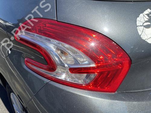 Used Left taillight PEUGEOT 208 I (CA_, CC_) 1.2 VTI 82 (82 hp) 25898046