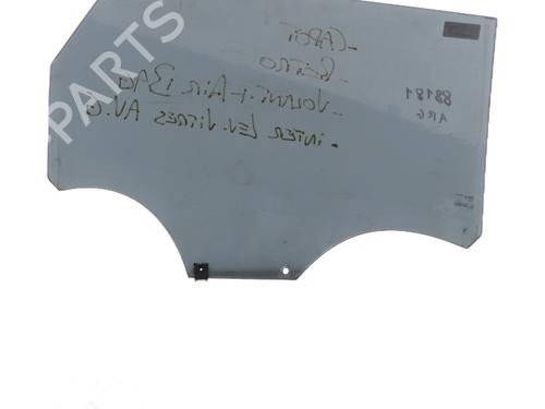 Used Rear left door window Rear left door window 34356649 34356649