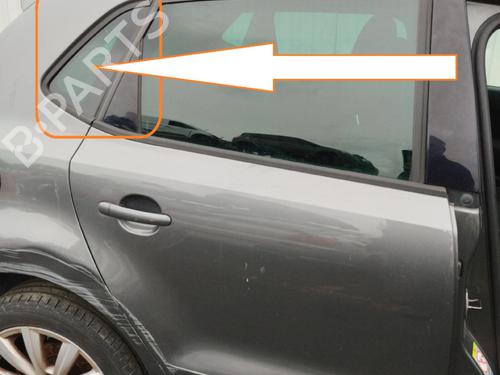 Used Rear right quarter glass Rear right quarter glass VW POLO V (6R1, 6C1) [2009-2022] 35926961 35926961
