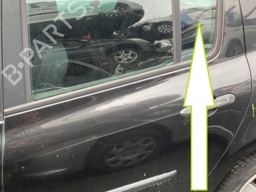 Used Rear left door window RENAULT CLIO III (BR0/1, CR0/1) 1.5 dCi (BR17, CR17) (86 hp) 28317554