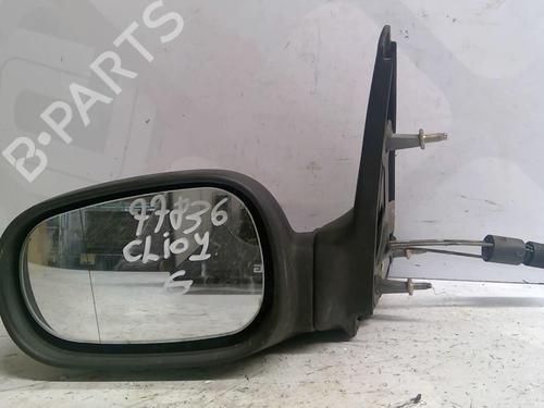 Used Left mirror RENAULT CLIO I (B/C57_, 5/357_) 1.2 (5/357Y, 5/357K) (58 hp) 25687263