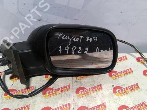 Used Right mirror PEUGEOT 307 (3A/C) 1.6 HDi (90 hp) 25696074