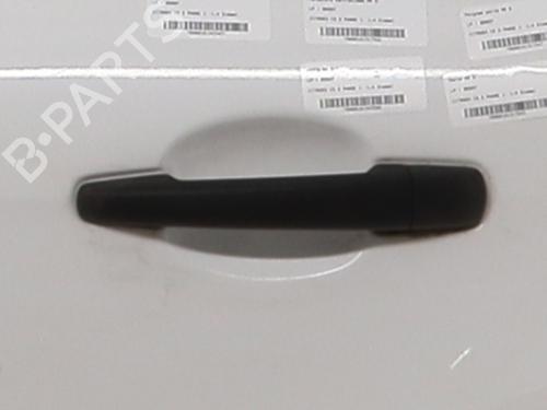 Used Rear left exterior door handle CITROËN C3 II (SC_) 1.4 HDi 70 (SC8HZC, SC8HR0, SC8HP4) (68 hp) 25682326
