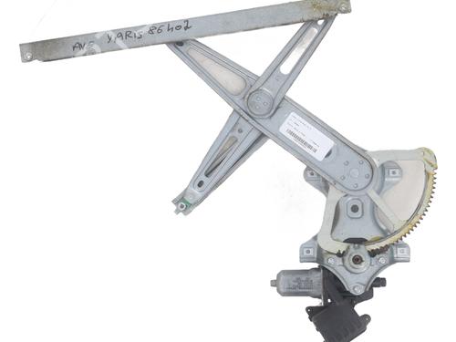 Used Front left window mechanism TOYOTA YARIS (_P9_) 1.3 VVT-i (SCP90_, SCP90R) (87 hp) 25680304