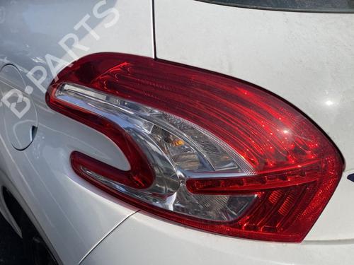 Used Left taillight PEUGEOT 208 I (CA_, CC_) 1.0 VTi (68 hp) 26657510