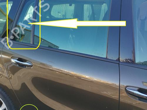 Dør rude højre bagtil Dør rude højre bagtil CITROËN C4 Grand Picasso II (DA_, DE_) [2013-2026] 37202181 37202181