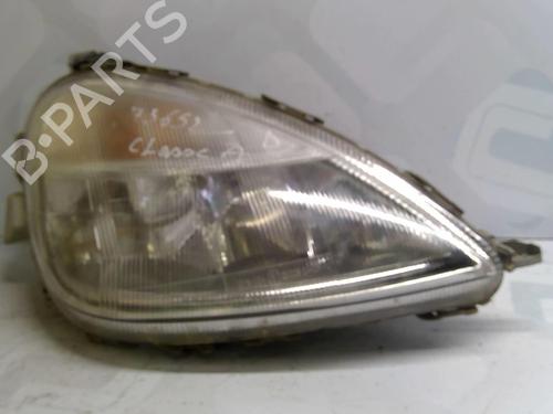 Højre forlygte MERCEDES-BENZ A-CLASS (W168) A 160 (168.033, 168.133) (102 hp) 25699194