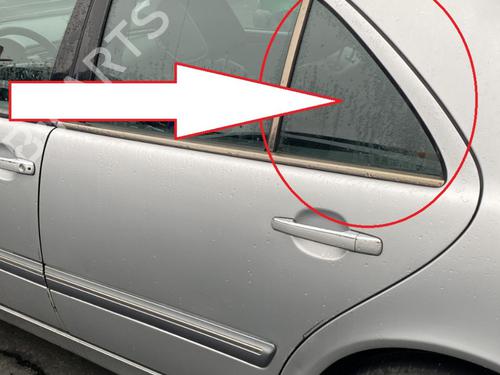 Used Rear left door window MERCEDES-BENZ E-CLASS (W210) E 270 CDI (210.016) (170 hp) 31271201