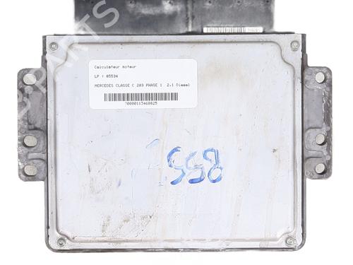 Used Engine control unit (ECU) Engine control unit (ECU) MERCEDES-BENZ C-CLASS (W203) C 220 CDI (203.006) (136 hp) 29491500 29491500