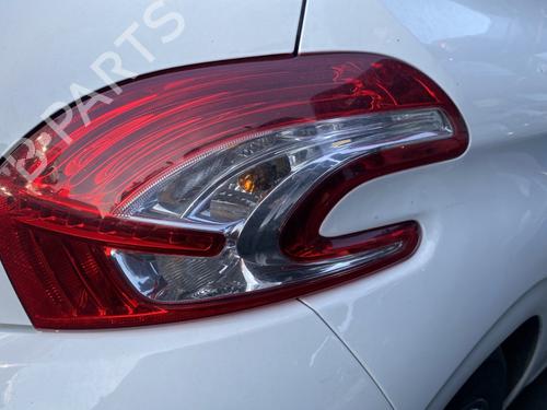 Used Right taillight PEUGEOT 208 I (CA_, CC_) 1.4 HDi (68 hp) 26737356