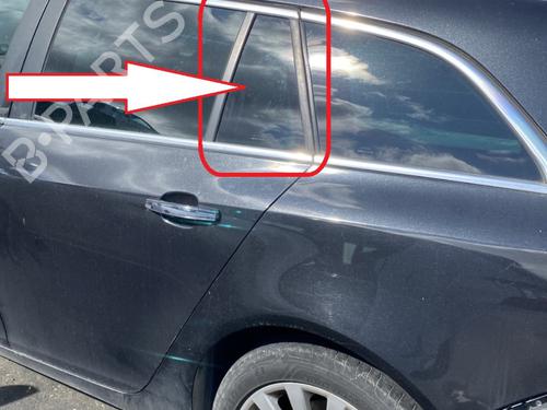 Dør rude ventre bagtil Dør rude ventre bagtil OPEL INSIGNIA A Sports Tourer (G09) [2008-2017] 33773808 33773808