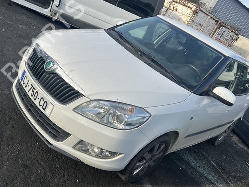 Left sun visor SKODA FABIA II (542) 1.6 TDI | BP30516448I1 - Image 6