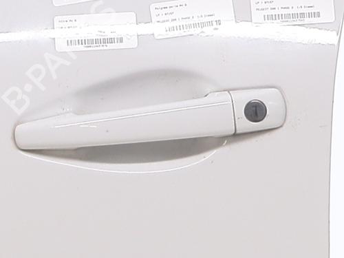 Used Front left exterior door handle PEUGEOT 208 I (CA_, CC_) 1.5 BlueHDI 100 (102 hp) 29940748