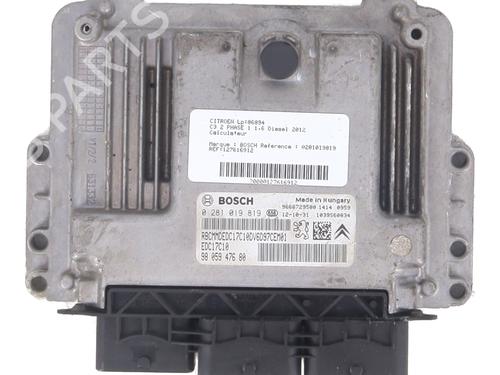Used Control unit Control unit CITROËN C3 II (SC_) 1.6 HDi (92 hp) 36442380 36442380
