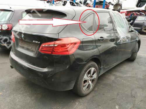 Used Rear right quarter glass Rear right quarter glass BMW 2 Active Tourer (F45) [2013-2021] 36415824 36415824