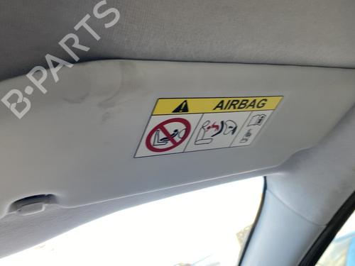 Used Right sun visor PEUGEOT 208 I (CA_, CC_) 1.6 HDi / BlueHDi 75 (75 hp) 30759249