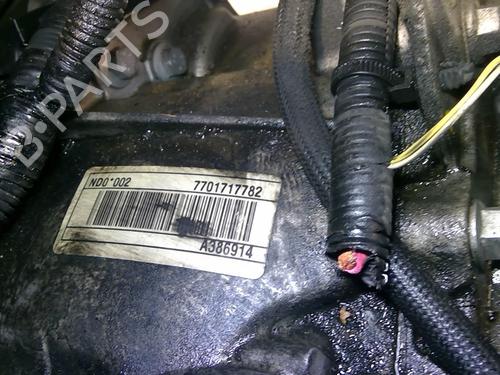 Gearbox RENAULT SCÉNIC II (JM0/1_) 1.9 dCi (JM14) | BP25696070M3 
