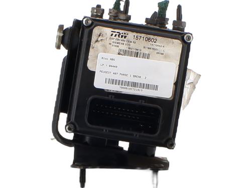Used ABS pump PEUGEOT 407 SW (6E_, 6D_) 2.0 HDi 135 (136 hp) 25675674