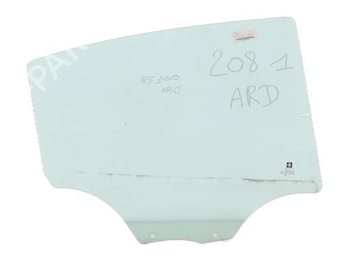 Rear right door window PEUGEOT 208 I (CA_, CC_) 1.2 VTI 82 | BP25695535C21