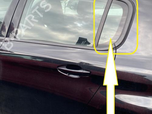 Used Rear left door window Rear left door window PEUGEOT 308 II (LB_, LP_, LW_, LH_, L3_) 1.5 BlueHDi 130 (131 hp) 33610508 33610508