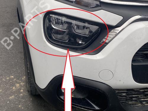 Right headlight CITROËN C3 / C3 ORIGIN III (SX) 1.2 PureTech 82 9836161580