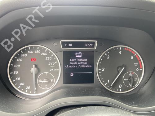 Used Instrument cluster Instrument cluster MERCEDES-BENZ B-CLASS Sports Tourer (W246, W242) B 180 CDI (246.200) (109 hp) 25681944 25681944