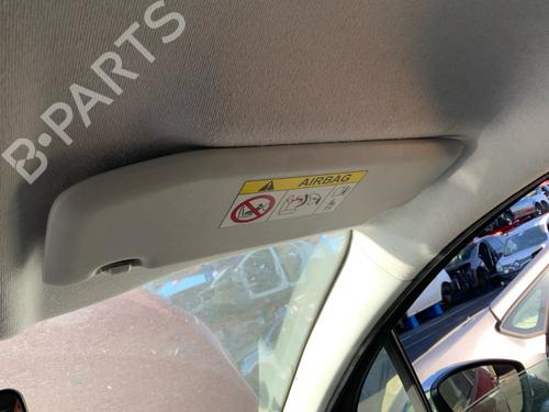Used Right sun visor Right sun visor PEUGEOT 208 I (CA_, CC_) 1.2 VTI 82 (82 hp) 39476713 39476713