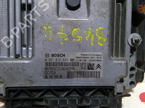 Used Control unit Control unit PEUGEOT 207 (WA_, WC_) 1.4 HDi (68 hp) 25692162 25692162