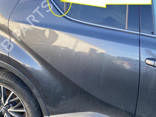 Vidro porta trás direita TOYOTA C-HR (_X1_) 1.8 Hybrid (ZYX10_, ZYX11_, ZYX10R, ZYX11R) (122 hp) 30885308
