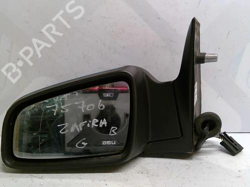 Used Left mirror OPEL ZAFIRA / ZAFIRA FAMILY B (A05) 1.9 CDTI (M75) (120 hp) 25687494
