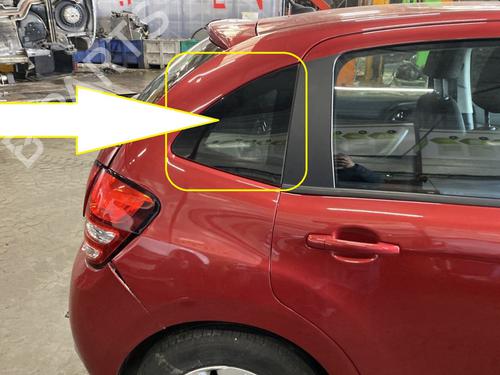 Panel rude bagtil højre CITROËN C3 II (SC_) 1.4 HDi 70 (SC8HZC, SC8HR0, SC8HP4) (68 hp) 31908087