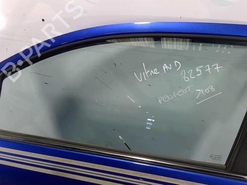 Used Front left door window PEUGEOT 108 1.0 VTi 72 (72 hp) 25692256