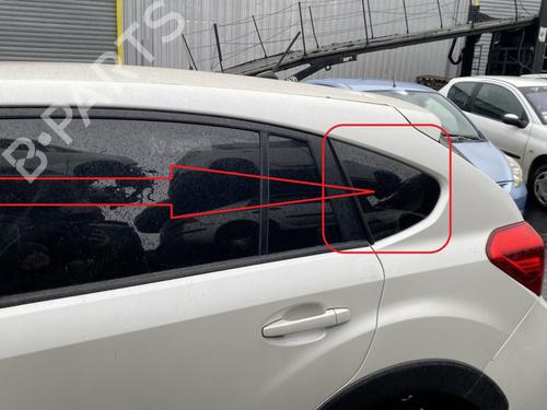 Used Rear left door window SUBARU XV (_GP_) 2.0 D AWD (GPD) (147 hp) 31806152