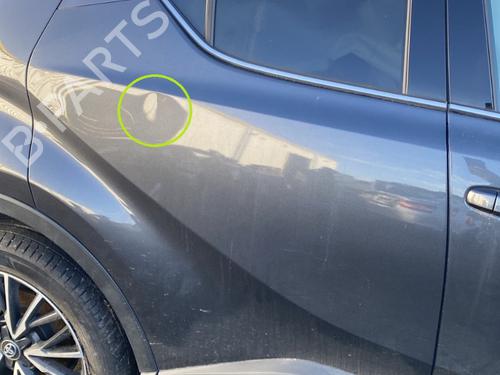 Right rear door TOYOTA C-HR (_X1_) 1.8 Hybrid (ZYX10_, ZYX11_, ZYX10R, ZYX11R) | BP30885317C5