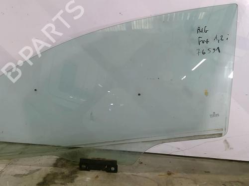 Used Front left door window VW FOX Hatchback (5Z1, 5Z3, 5Z4) 1.2 (55 hp) 25699098