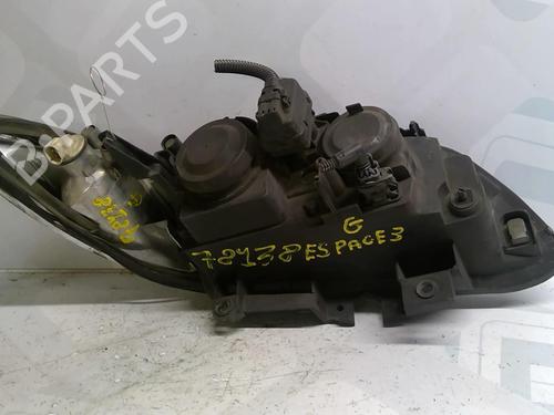 Used Left headlight RENAULT ESPACE III (JE0_) 2.2 dCi (JE0K) (130 hp) 25689132