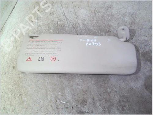 Used Left sun visor Left sun visor RENAULT TWINGO II (CN0_) 1.5 dCi (CN0E) (64 hp) 33430450 33430450