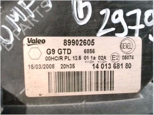 Left headlight CITROËN JUMPY II Van 2.0 HDi 120 | BP26111626C28 