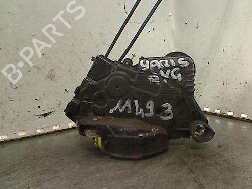 Türschloss links vorne für TOYOTA YARIS (_P9_) 1.4 D-4D (NLP90_, NLP90R) (90 hp) 29306791